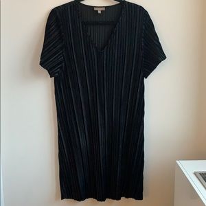 Lilla P Black Velvet Dress